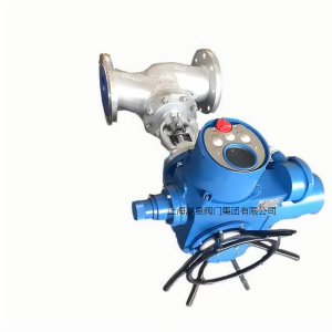 電動截止閥J941H-64  DN150（耐磨、耐高溫、